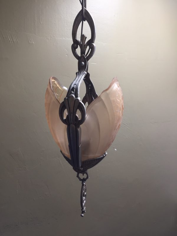Art Deco Slip Shade Pendant - Image 9