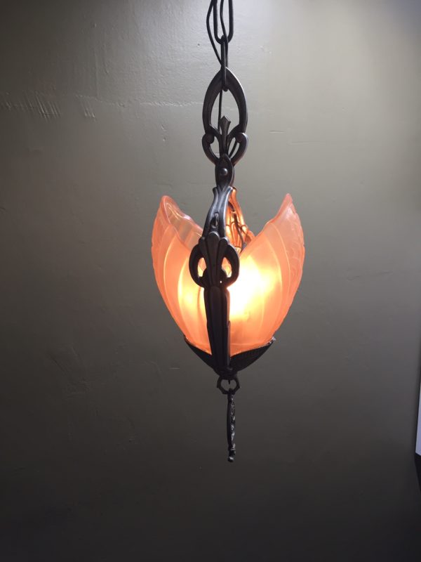Art Deco Slip Shade Pendant - Image 7