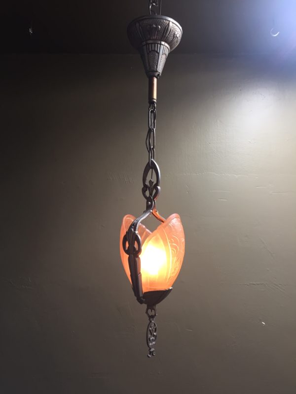 Art Deco Slip Shade Pendant - Image 5