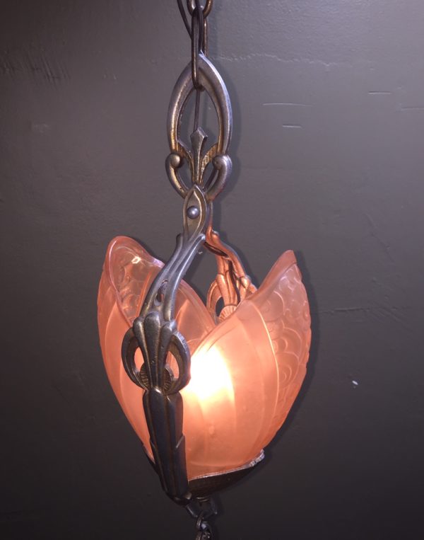 Art Deco Slip Shade Pendant - Image 3