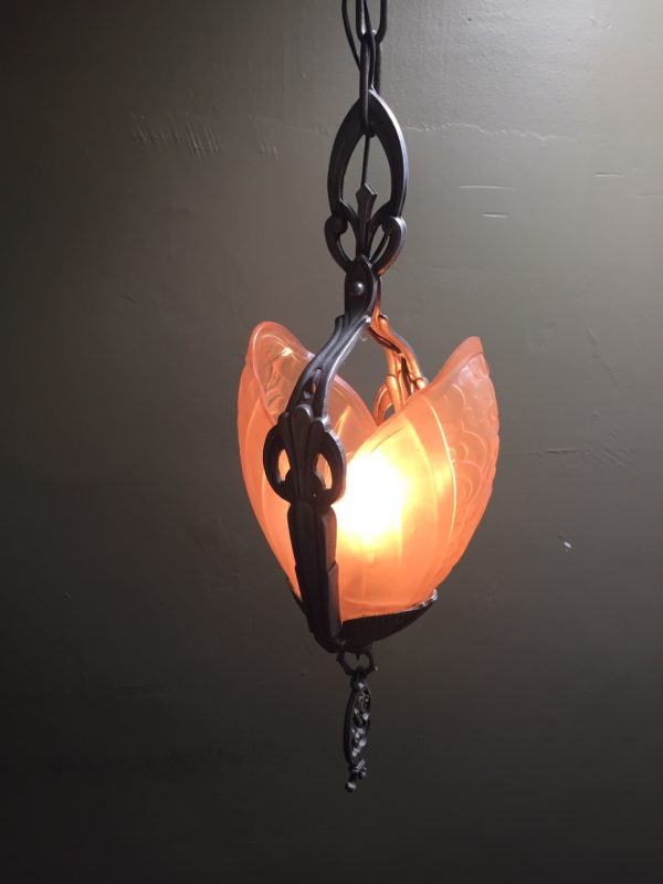 Art Deco Slip Shade Pendant
