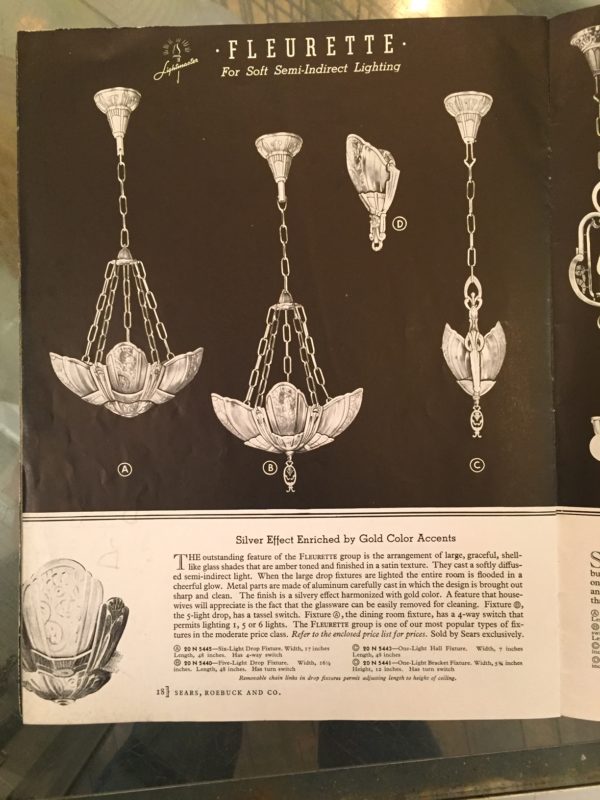 Art Deco Slip Shade Pendant - Image 11