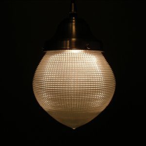 Custom Holophane Pendant Light