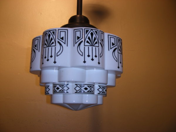 1920's Art Deco Pendant - Image 6