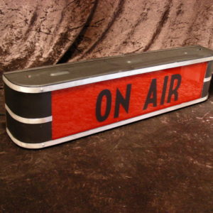 Vintage Art Deco "ON AIR" Sign