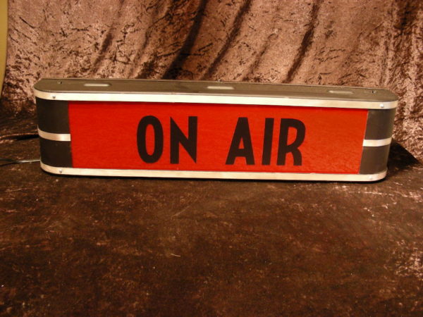 Vintage Art Deco "ON AIR" Sign - Image 2