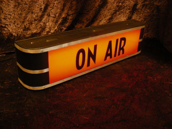 Vintage Art Deco "ON AIR" Sign - Image 5