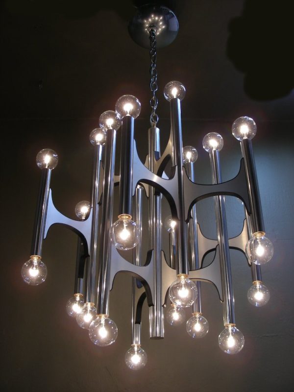 Vintage Sciolari 24 Light Chandelier - Image 6