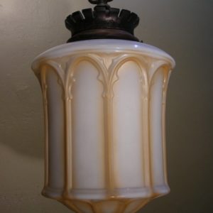 Vintage Oversize Gothic Pendant Light