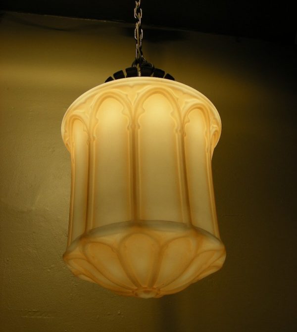 Vintage Oversize Gothic Pendant Light - Image 6