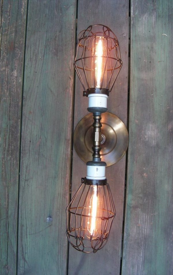 Custom Double Light Wall Sconce - Image 6