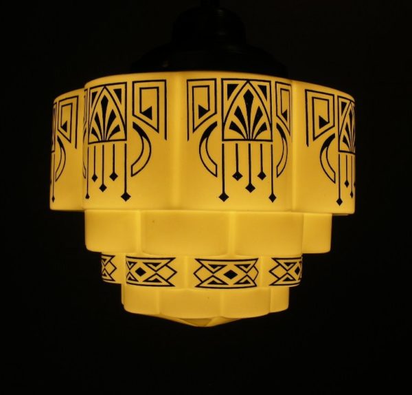 1920's Art Deco Pendant - Image 2