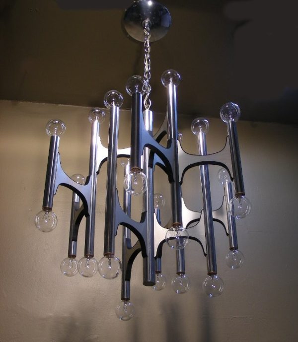 Vintage Sciolari 24 Light Chandelier