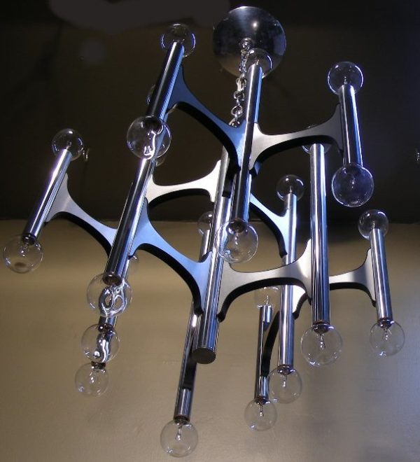 Vintage Sciolari 24 Light Chandelier - Image 3
