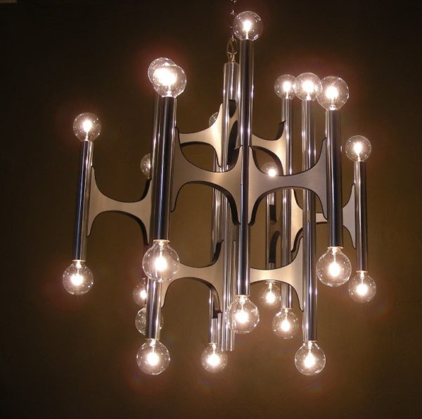 Vintage Sciolari 24 Light Chandelier - Image 4
