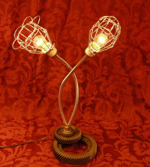 Custom Industrial Table Lamp - Image 5