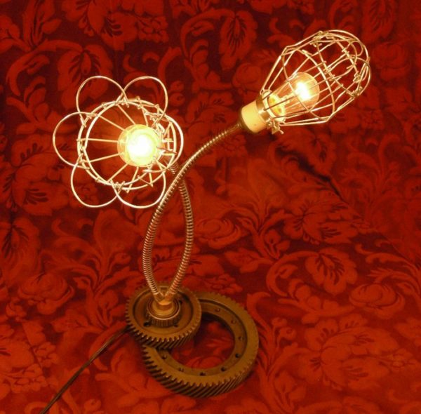 Custom Industrial Table Lamp - Image 7