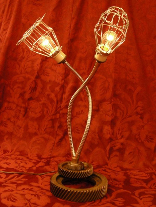 Custom Industrial Table Lamp - Image 8