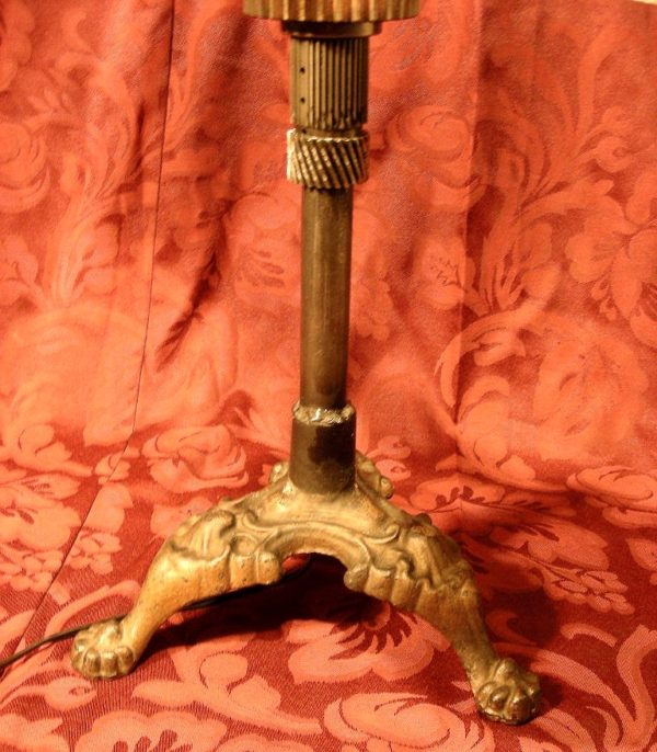 Custom Industrial Steampunk Style Table Lamp - Image 4