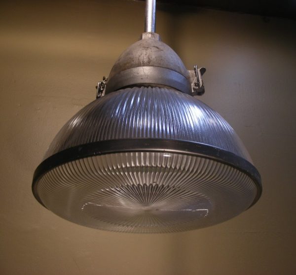 Vintage Industrial Holophane Pendant Light - Image 7