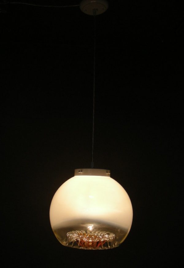 Vintage 1970s Mazzega Art Glass Pendant - Image 3