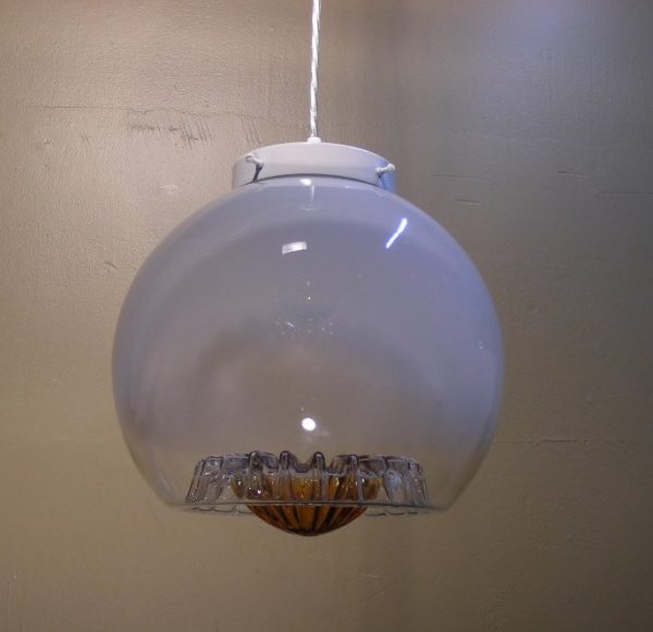 Vintage 1970s Mazzega Art Glass Pendant - Image 6