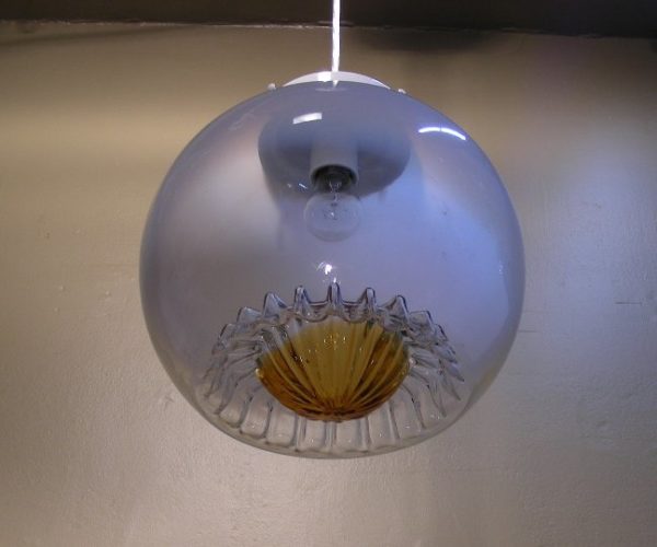 Vintage 1970s Mazzega Art Glass Pendant - Image 7