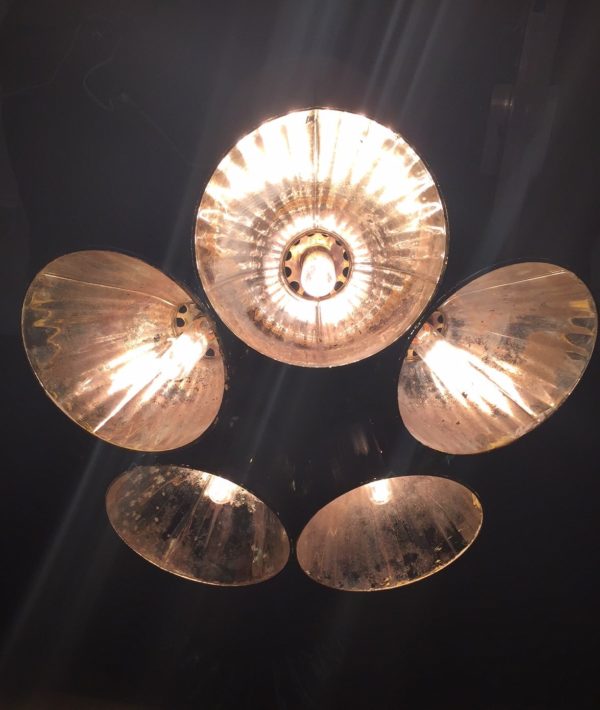 Custom Mercury Glass Chandelier - Image 3