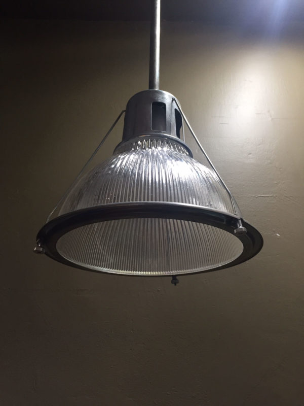 Vintage Industrial Holophane Pendant - Image 2