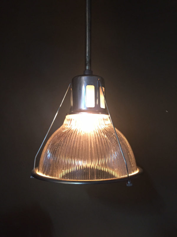 Vintage Industrial Holophane Pendant - Image 3