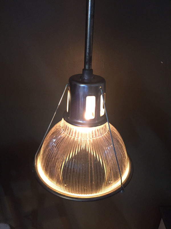 Vintage Industrial Holophane Pendant - Image 6