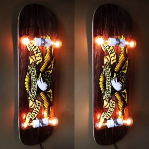 Custom Skateboard Wall Lights