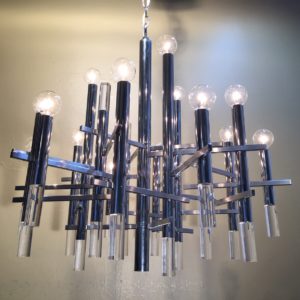 Mid Century Modern Sciolari Chandelier