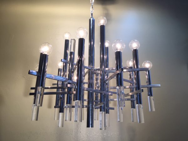 Mid Century Modern Sciolari Chandelier