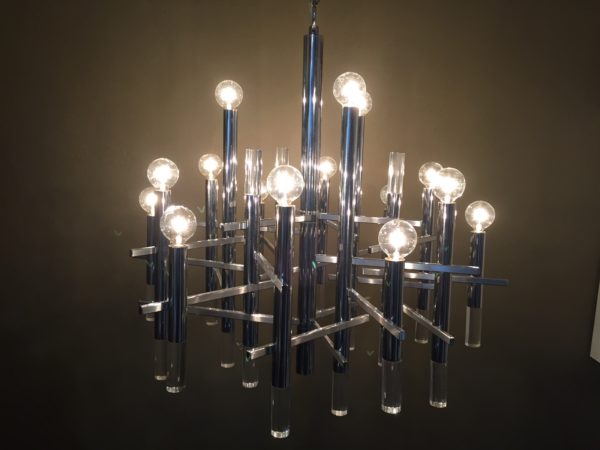 Mid Century Modern Sciolari Chandelier - Image 2