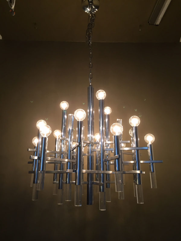 Mid Century Modern Sciolari Chandelier - Image 3