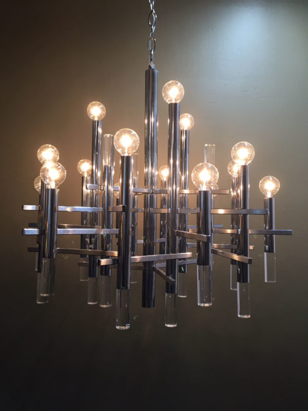 Mid Century Modern Sciolari Chandelier - Image 4