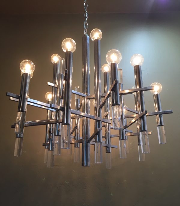 Mid Century Modern Sciolari Chandelier - Image 5