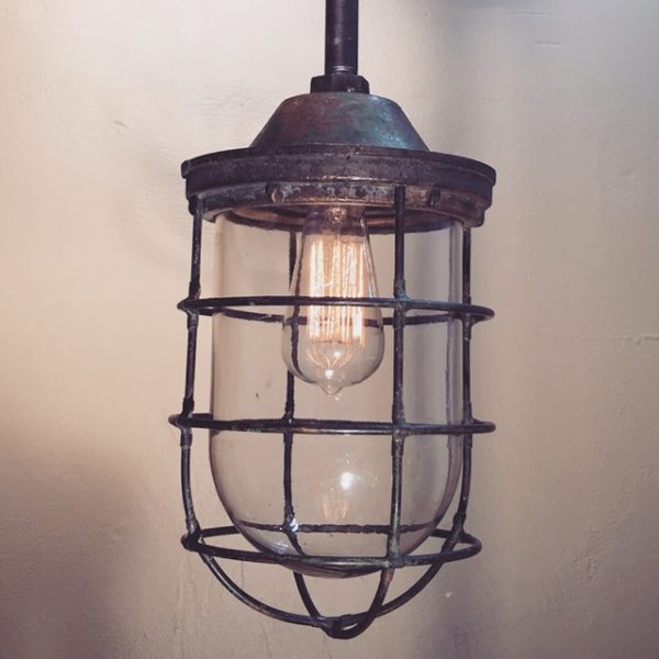 Early Industrial Marine Pendants, Made in NY - Image 7