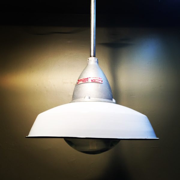 Vintage Crouse & Hinds Industrial Pendants - Image 3