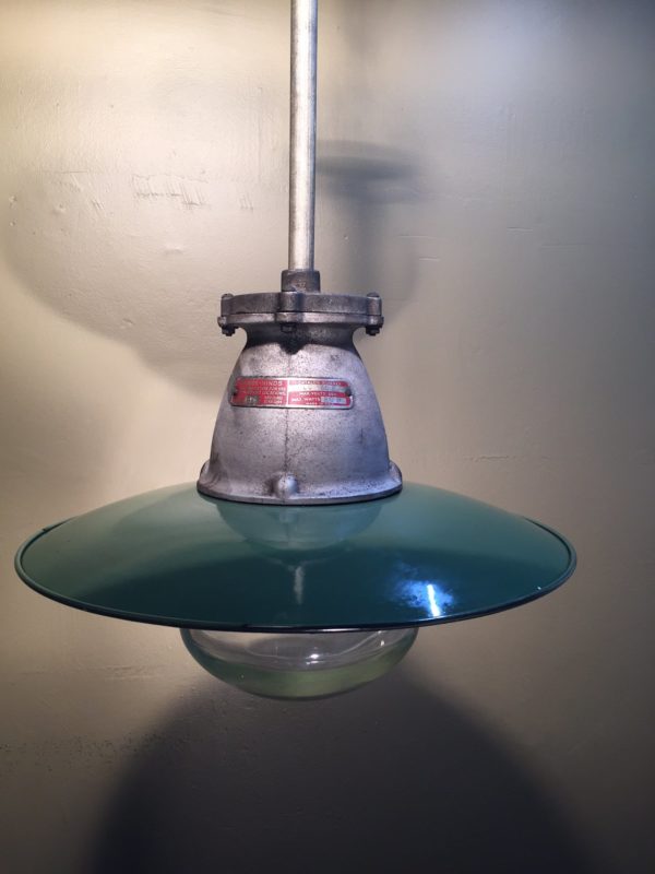 Early Crouse Hinds Industrial Pendants
