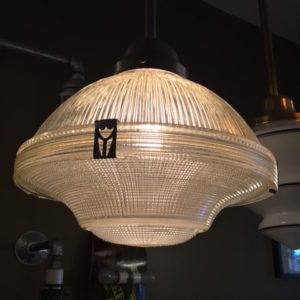 1930s Holophane Pendant Light Fixture