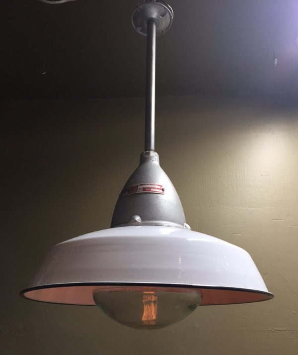 Vintage Crouse & Hinds Industrial Pendants - Image 2