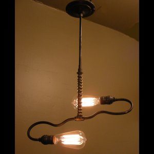 Custom Industrial Steampunk Style Pendant