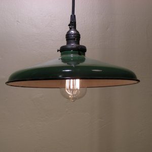 Industrial Porcelain Pendant