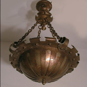 Gothic Arts & Crafts Chandelier