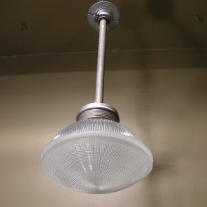 1930s Holophane Pendant Light Fixture
