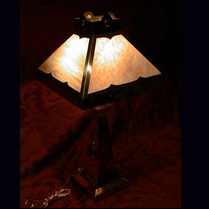 Restored Arts & Crafts / Mission Table Lamp