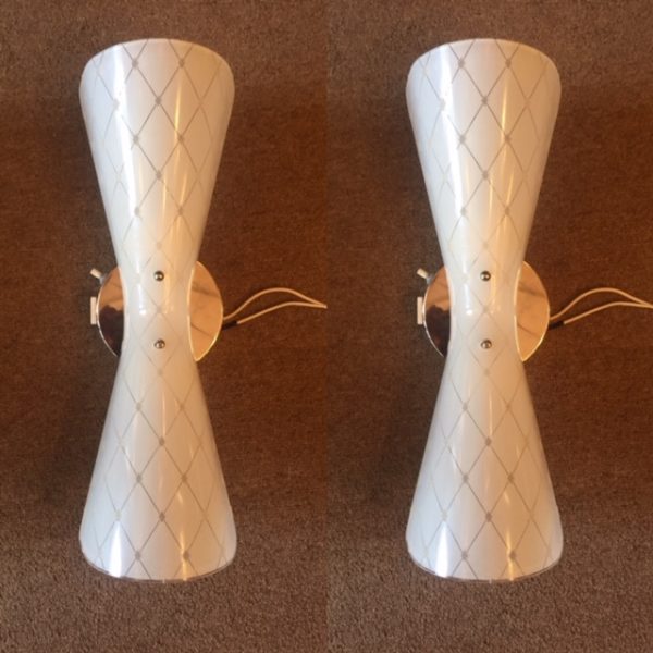 Pair of Mid Century Modern Sconces
