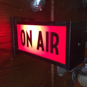 Vintage ON AIR Sign